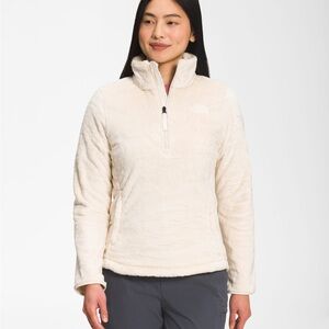 The North Face Women's Vintage White Osito 1/4 Zip Pullover Top Size XS